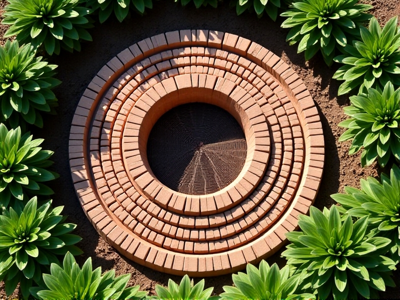 Keyhole Garden Bed Construction Guide