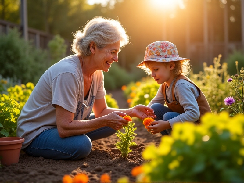 Senior Citizen Garden Mentorship Programs