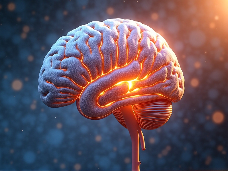 An anatomical diagram merging sympathetic nervous system nerves, adrenal glands, and brain dopamine pathways. Artistic rendering uses metallic textures for nerves, gemstone-like adrenals, and luminous brain structures, connected by ethereal energy streams in frosty blue and fiery orange hues.