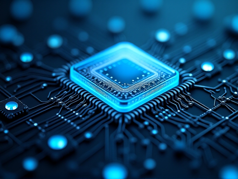 A close-up of a wearable device's internal components revealing silver thermistor sensors, microchips, and a waterproof battery encased in transparent medical-grade silicone, lit by cool blue undertones to highlight technological precision.