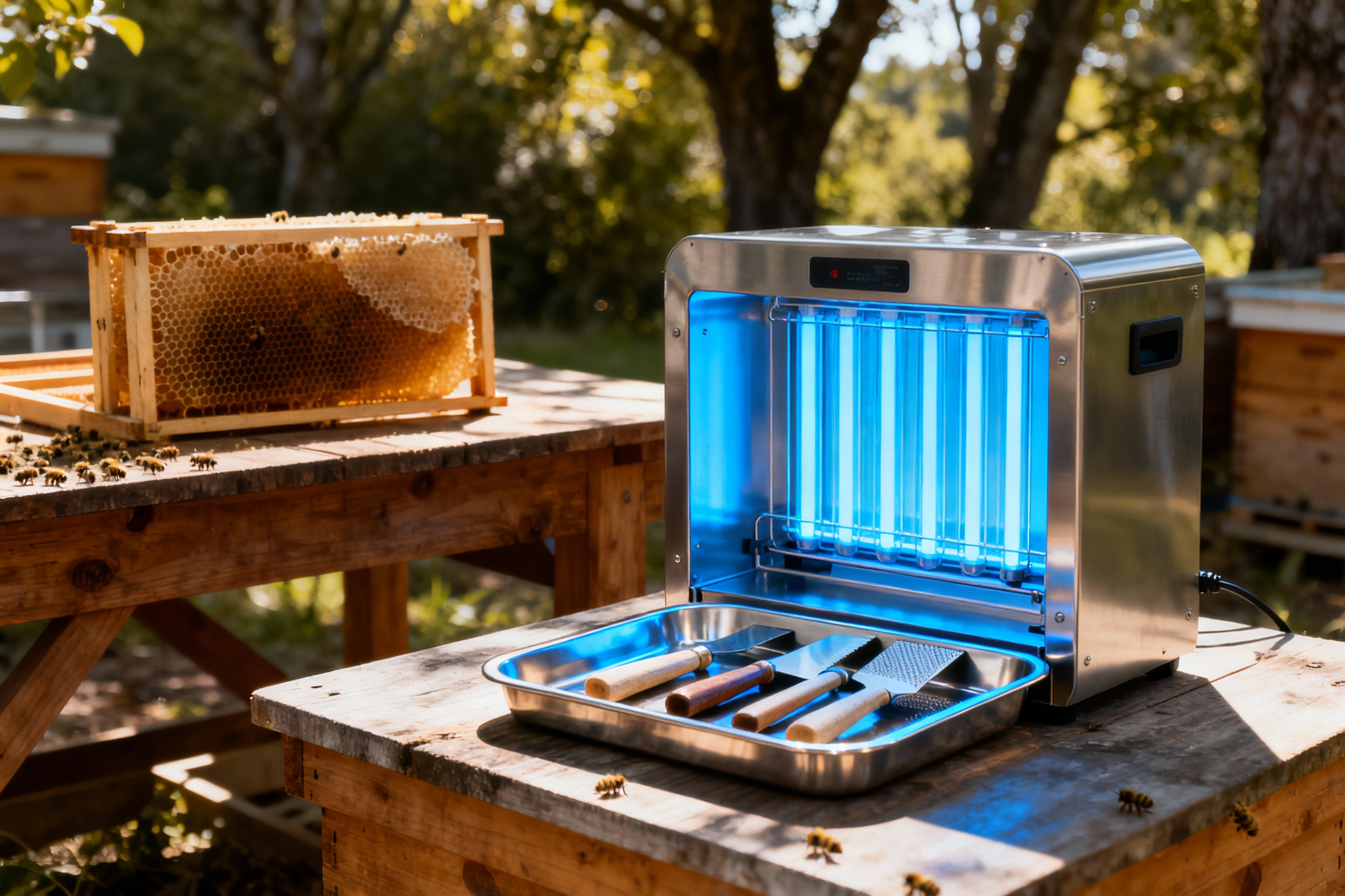 Sterile Hive Tool UV Sanitizers