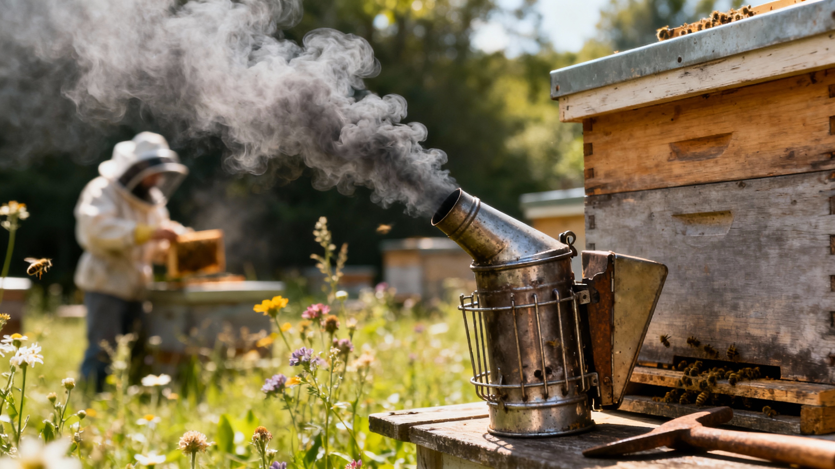 Bee-Safe Smoker Alternatives
